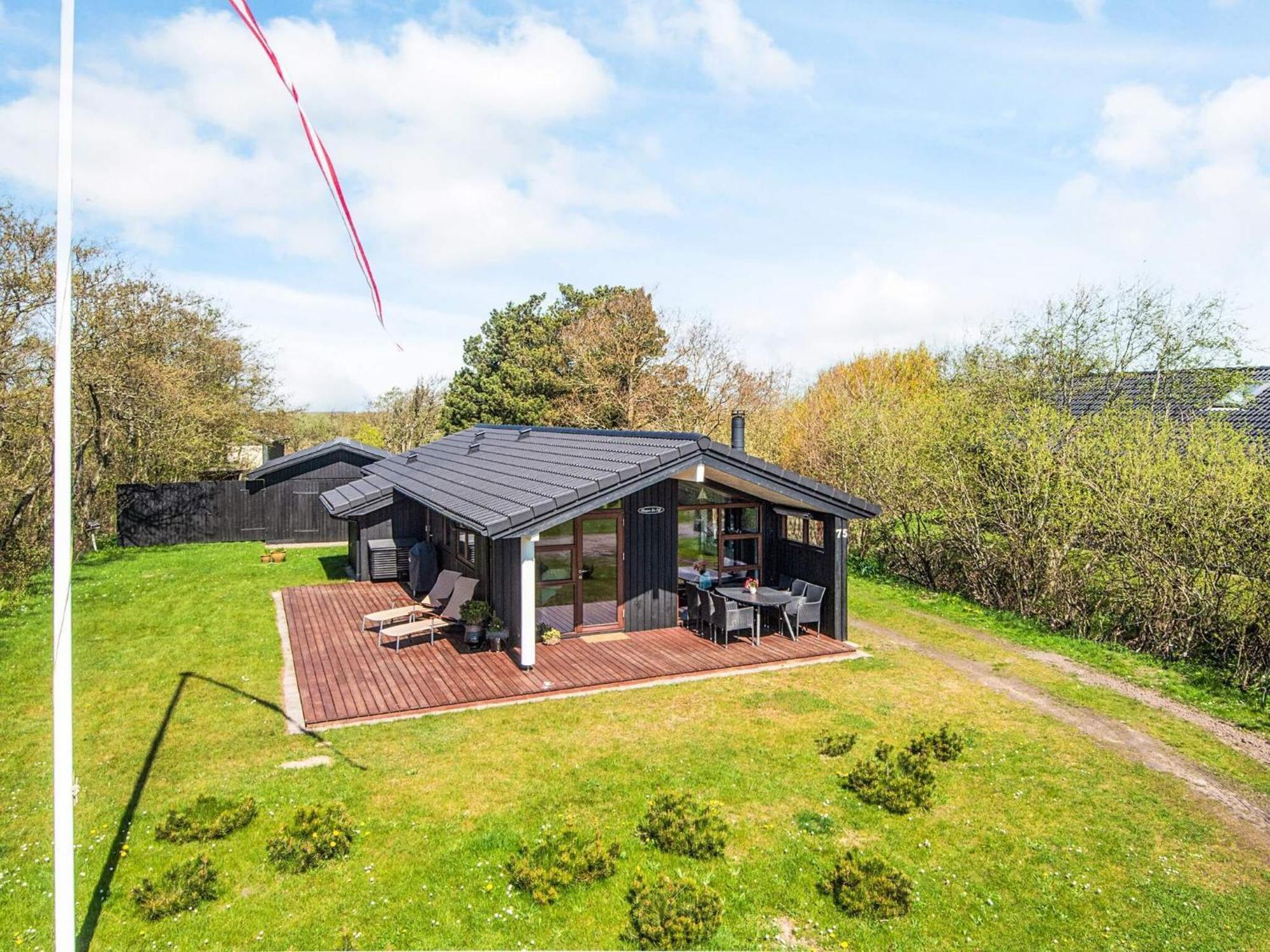 6 Person Holiday Home In R M Lakolk ภายนอก รูปภาพ