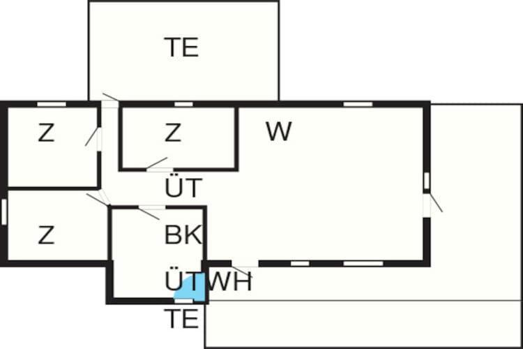 6 Person Holiday Home In R M Lakolk ภายนอก รูปภาพ